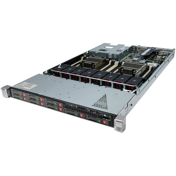 HP Server DL360P G8, 2x E5-2630, 16GB, P420i/1GB, 2x460W, 8SFF, REF