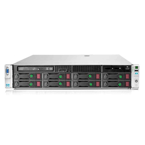 HP Server ProLiant DL380p Gen8, 2x E5-2620, 16GB, DVD, 8x 2.5", REF