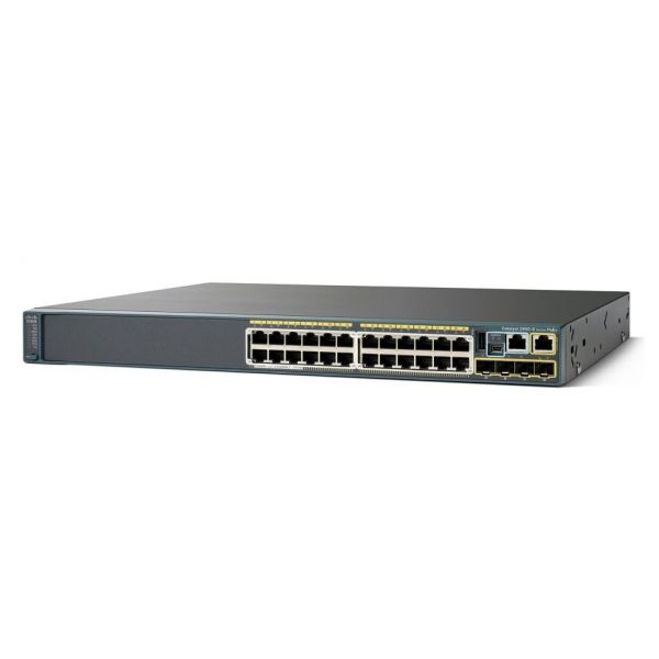CISCO used Catalyst 2960S, Switch, 24 ports, Managed