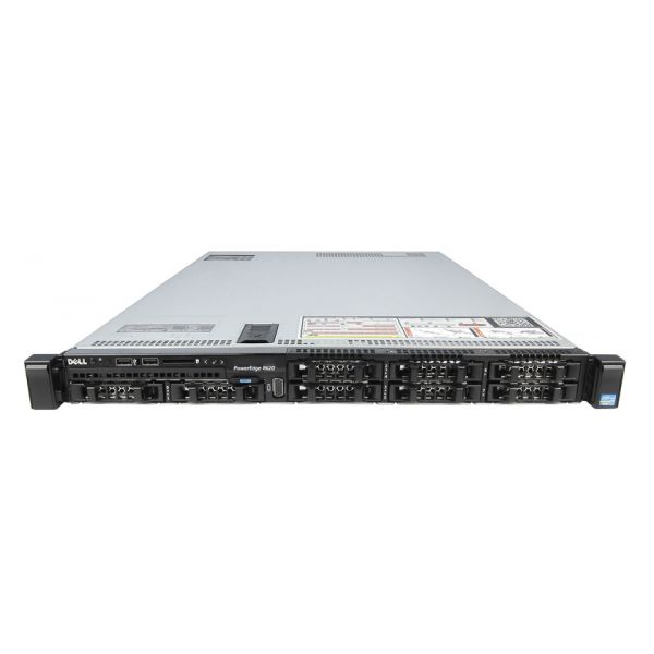 DELL Server R620, 2x E5-2620, 32GB, H710 mini, 2x 750W, 8x SFF, REF
