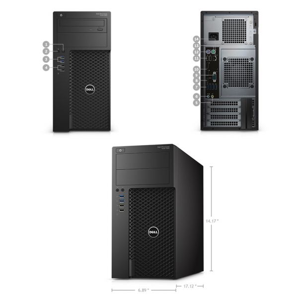 Refurbished Ανακατασκευασμένα workstations Dell Precision T3620