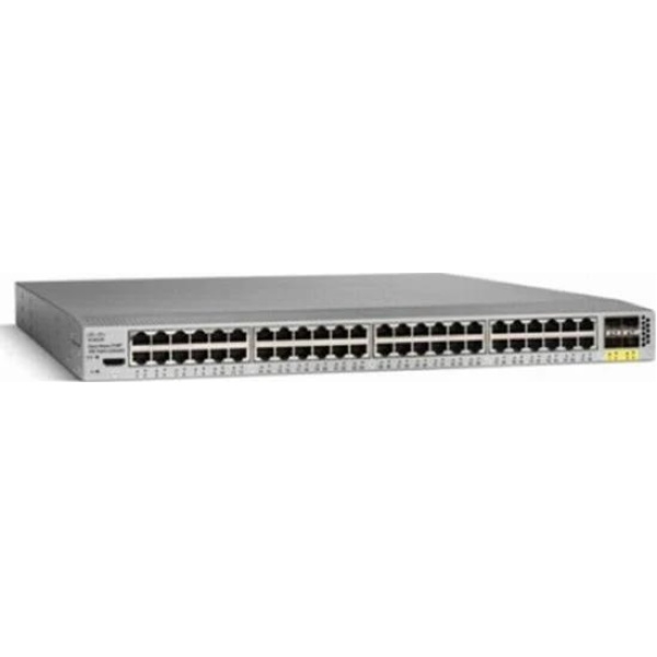 SWITCH NEXUS 2248TP-E 1GE FABRIC EXTENDER 48-Ports Gigabit (4) 10G SFP /w 2x PSU 400W (P/N: N2200-PAC-400W) w/ Rkmnts