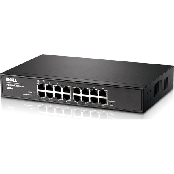 SWITCH DELL POWERCONNECT 2816 16-Ports Gigabit without/ Rkmnts