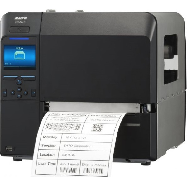 INDUSTRIAL BARCODE LABEL PRINTER SATO CL6NX Plus