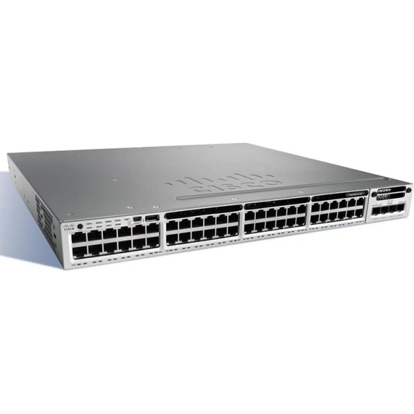 SWITCH CISCO WS-C3850-48F-S 48-Ports Gigabit POE+ C3850-NM-2-10G