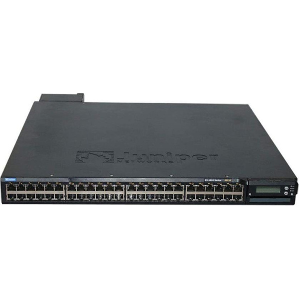 SWITCH JUNIPER EX4200-48T 48-Ports Gigabit POE /w 2x 10GBe XFP PORTS (P/N: EX-UM-2XFP)