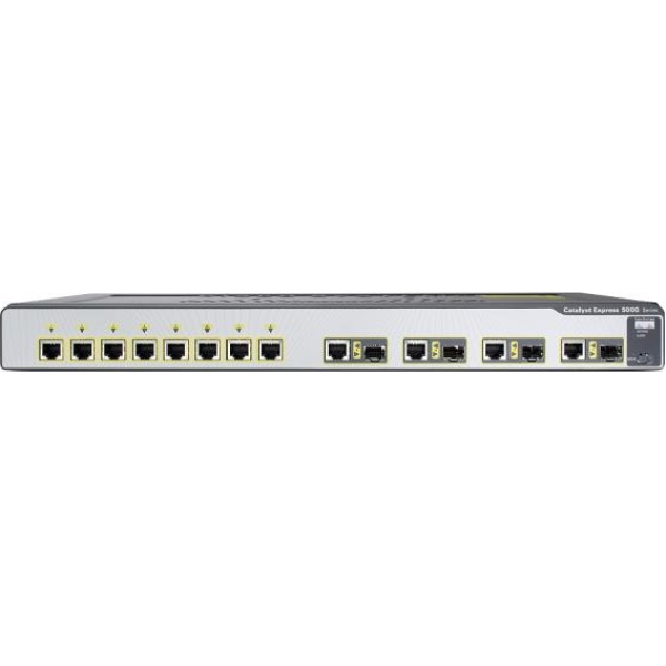 SWITCH CISCO WS-CE500G-12TC 12-Ports Gigabit (4) 1G SFP w/ Rkmnts