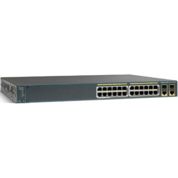 SWITCH CISCO Catalyst 2960 Plus 24-Ports 10/100 (2) 1G SFP w/ Rkmnts