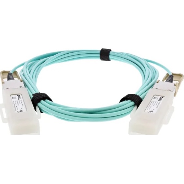 Cable Dell AOC-Q28DD-200G-5M 200G QSFP-DD to 2x100G QSFP28 Passive Direct Attach Copper Breakout Cable 5m