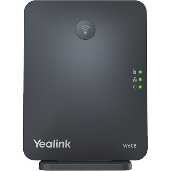 IP PHONE YEALINK W60B BASE UNIT STATION /w PSU (up to 8 x W53H)