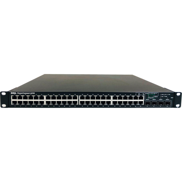 SWITCH DELL POWERCONNECT 6248 48-Ports Gigabit (4) 1G SFP w/ Rkmnts