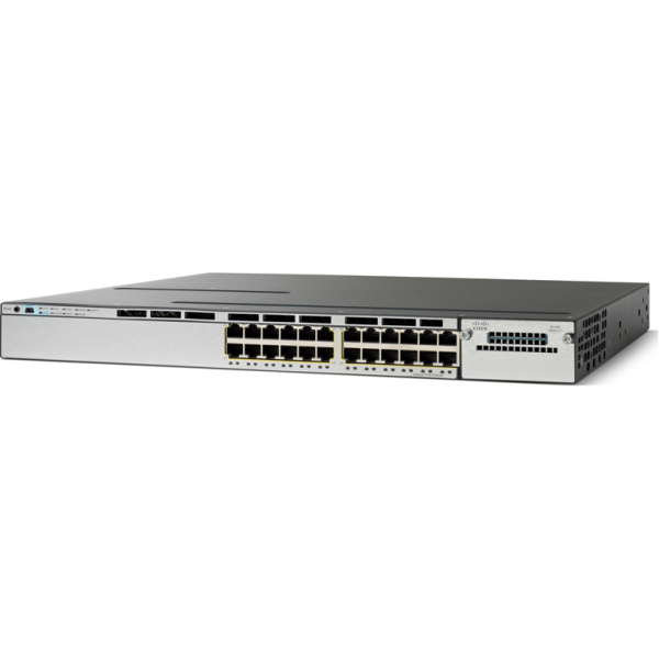 SWITCH CISCO 3750 24-Ports Gigabit /w C3KX-NM-10G