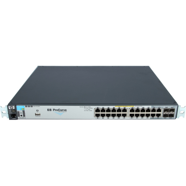 SWITCH HP ProCurve 2910AL-24G 24-Ports Gigabit POE+ w/ Rkmnts