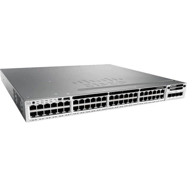 SWITCH CISCO WS-C3850-48F-L 48-Ports Gigabit POE+ C3850-NM-4-10G