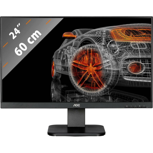 MONITOR 24'' AOC 24P1 IPS D-Sub/DP/HDMI (1920x1080)