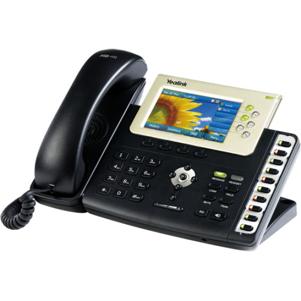 IP PHONE YEALINK SIP-T38G No PSU 6-Line Gigabit 4