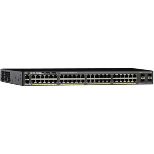 SWITCH CISCO WS-C2960X-48FPD-L 48-Ports Gigabit (2) 10G SFP POE+ /w C2960X-STACK w/ Rkmnts