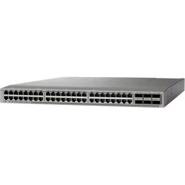 SWITCH NEXUS N9K-C93108TC-EX 48-Ports 10G (6) 40/100G QSFP 2x PSU 650W (P/N: NXA-PAC-650W-PE) without/ Rkmnts