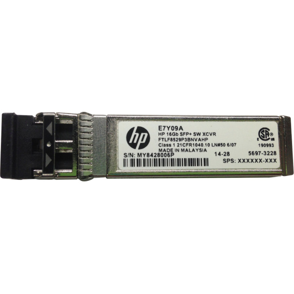 HPE 16Gb FIBRE CHANNEL SHORT WAVE SFP+ TRANSCEIVER MODULE