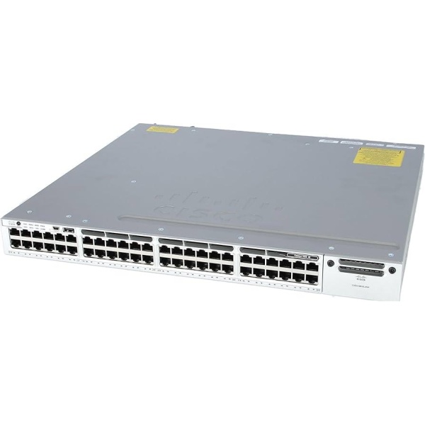 SWITCH CISCO WS-C3850-48T-S 48-Ports Gigabit 2x PSU 350W (P/N: PWR-C1-350WAC)