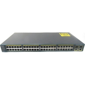 SWITCH CISCO WS-C2960-48TC-L 48-Ports 10/100 (2) 1G SFP w/ Rkmnts