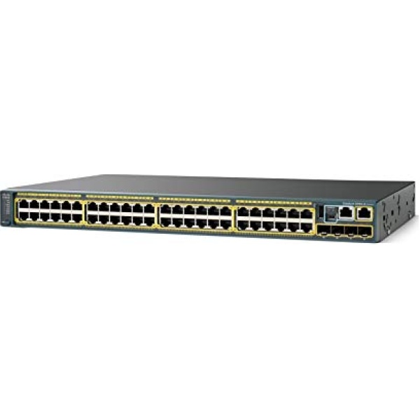 SWITCH CISCO WS-C2960S-48LPS-L 48-Ports Gigabit (4) 1G SFP POE+ w/ Rkmnts