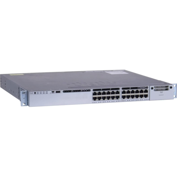 SWITCH CISCO WS-C3850-24T-L 24-Ports Gigabit C3850-NM-4-1G