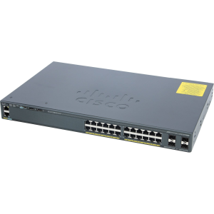 SWITCH CISCO WS-C2960X-24TS-L 24-Ports Gigabit (4) 1G SFP w/ Rkmnts