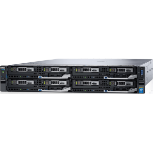 Dell Poweredge FX2S /w 4 x FC640 (2 x SFF each) 2 x Xeon E5-2680v4/64GB/Perc H730/No Rails